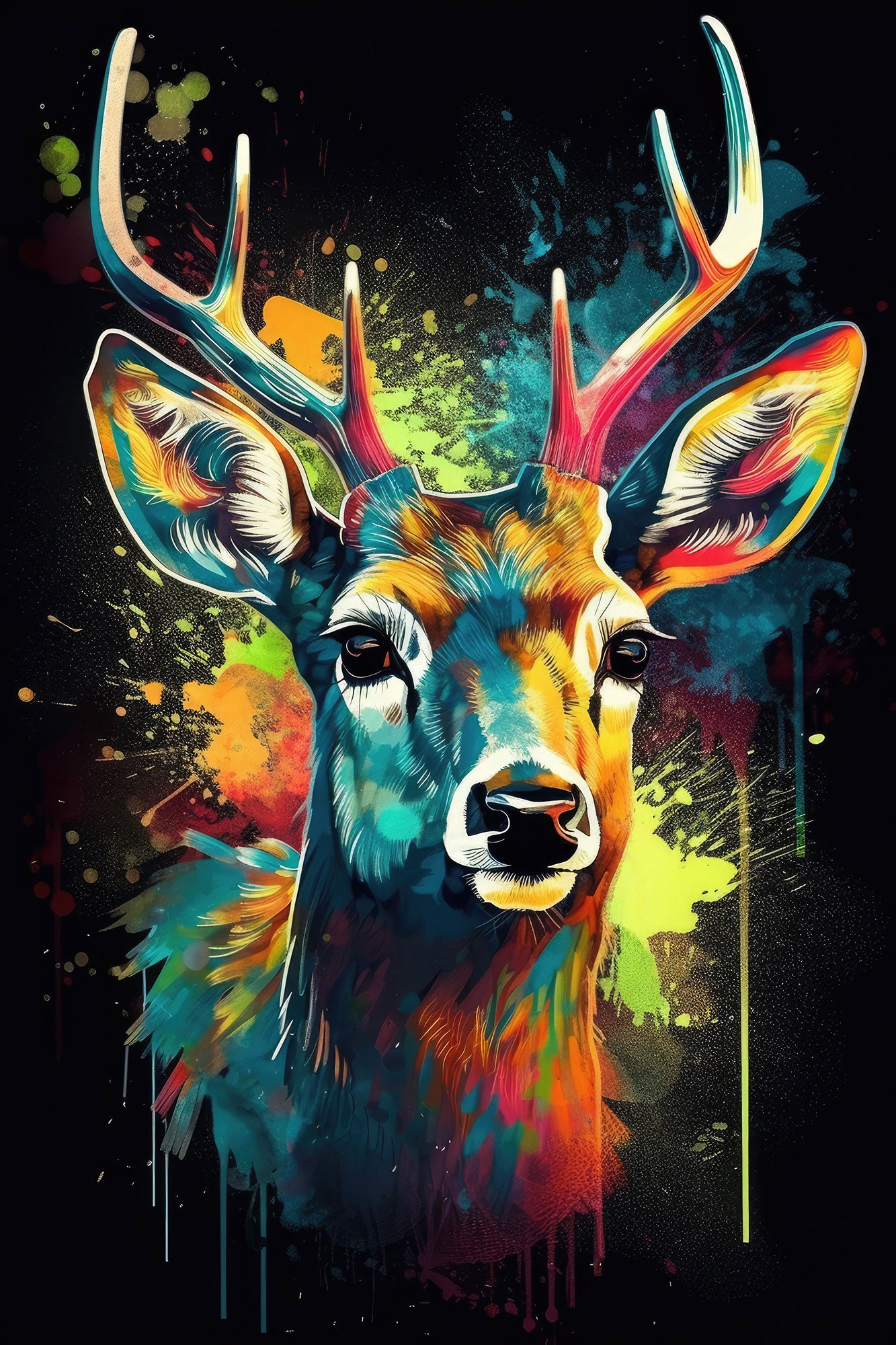 Deer Fine Art Print | 002