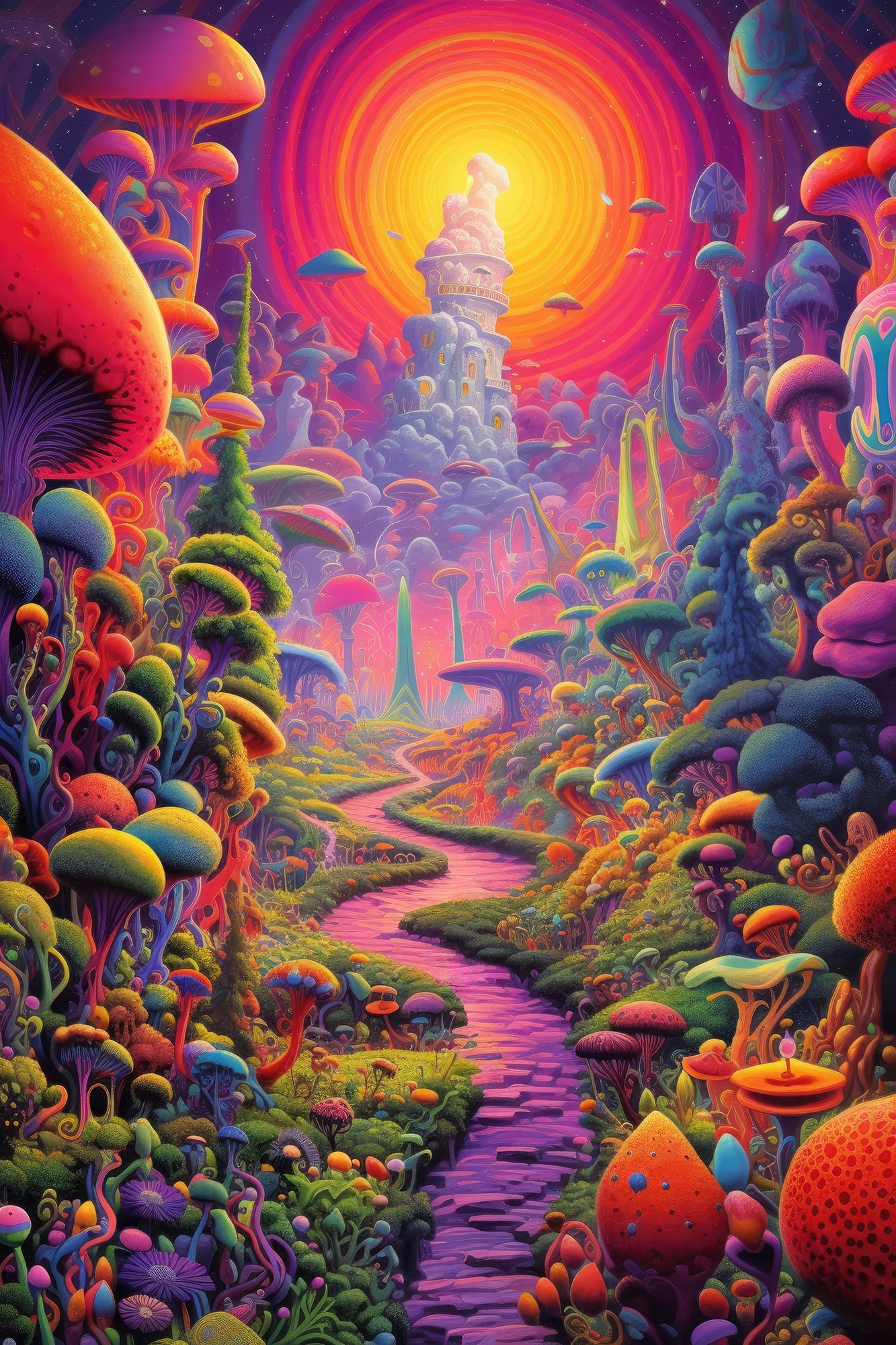 Mushroom Kingdom Fine Art Print | 002