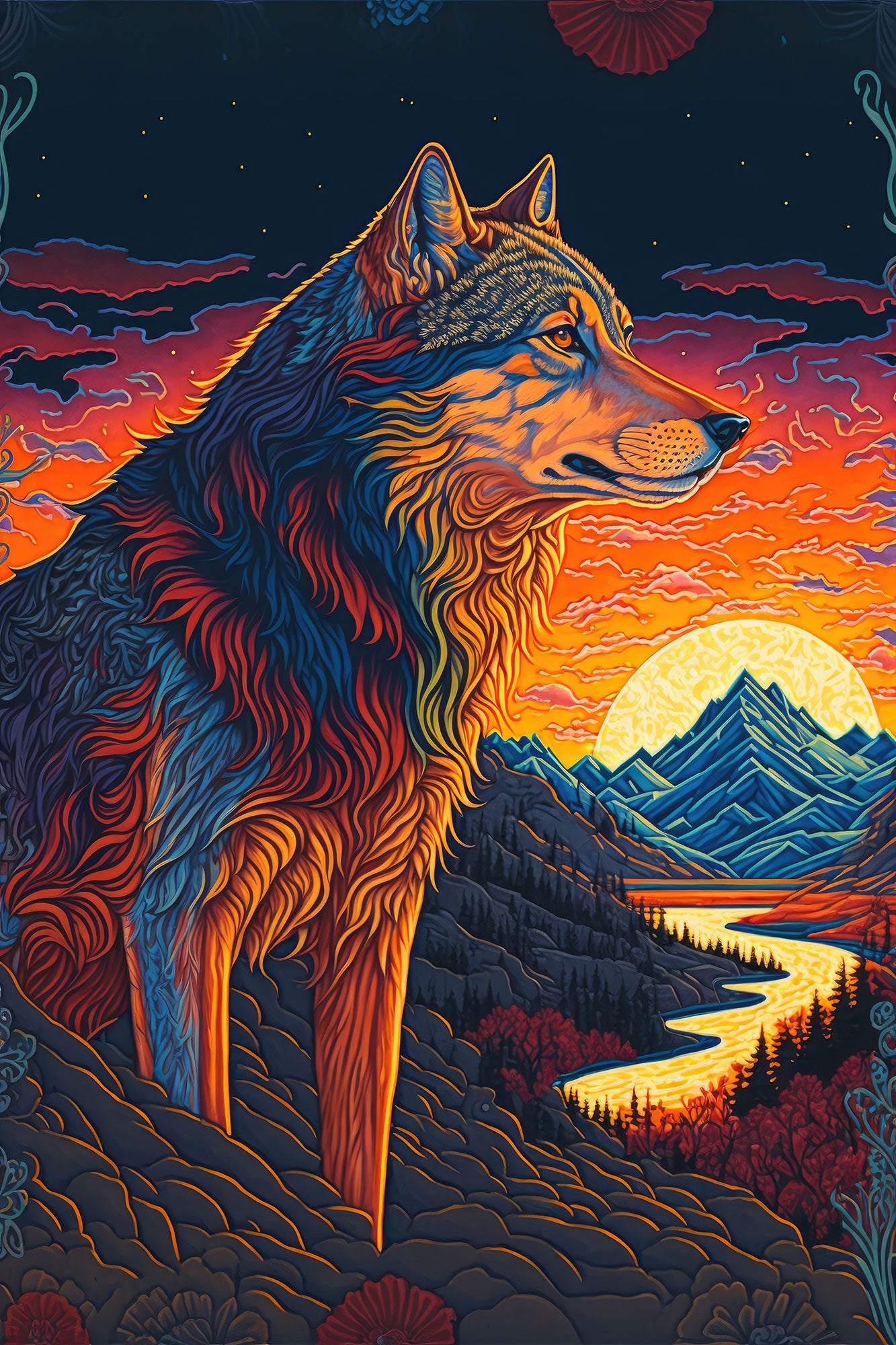 Wolf Fine Art Print | 003