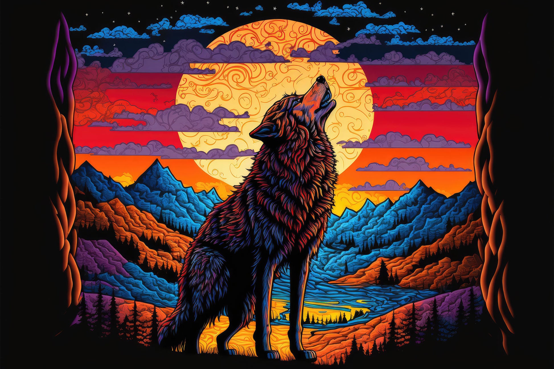 Wolf Fine Art Print | 005