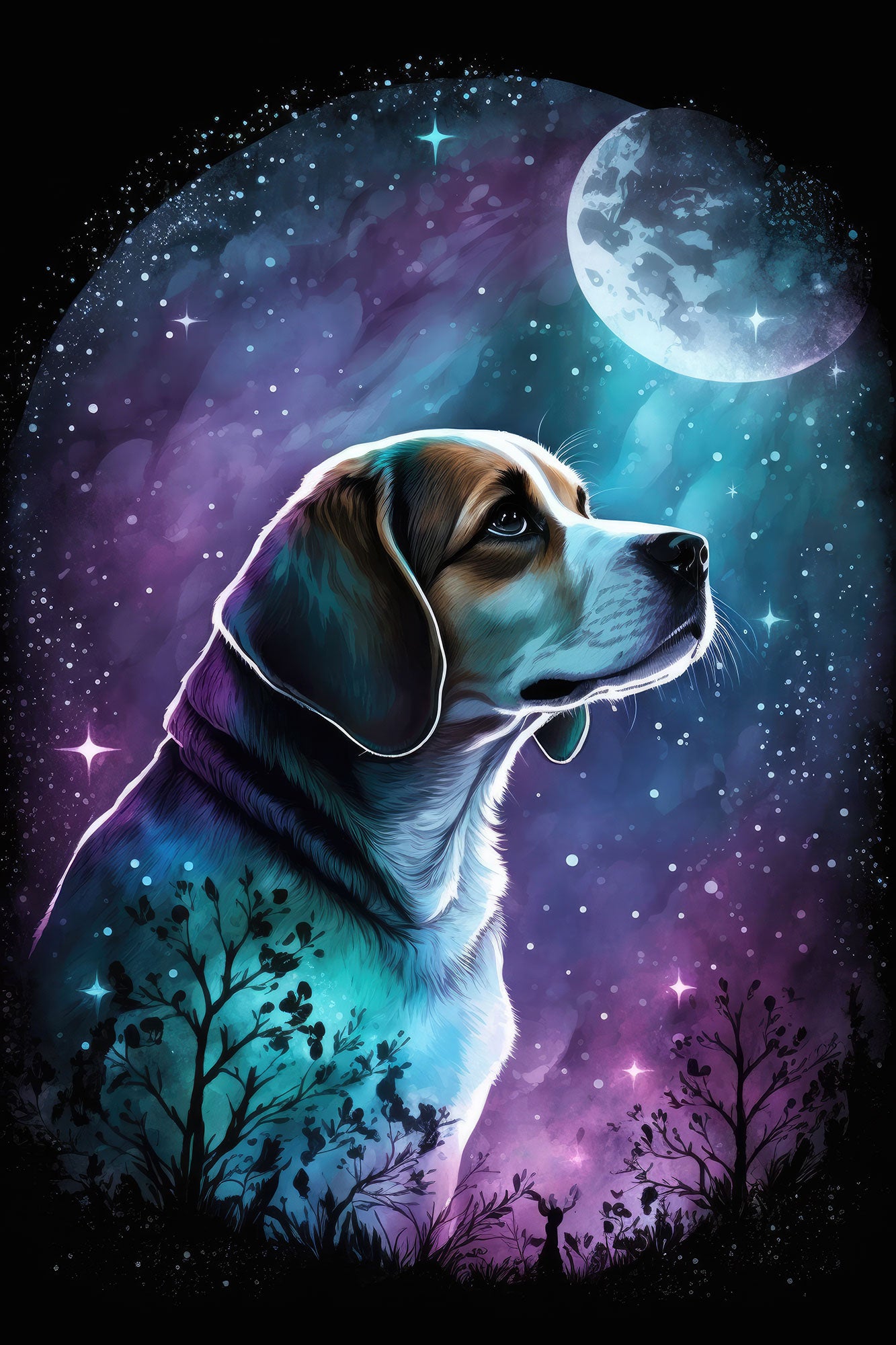 Beagle Fine Art Print | 001