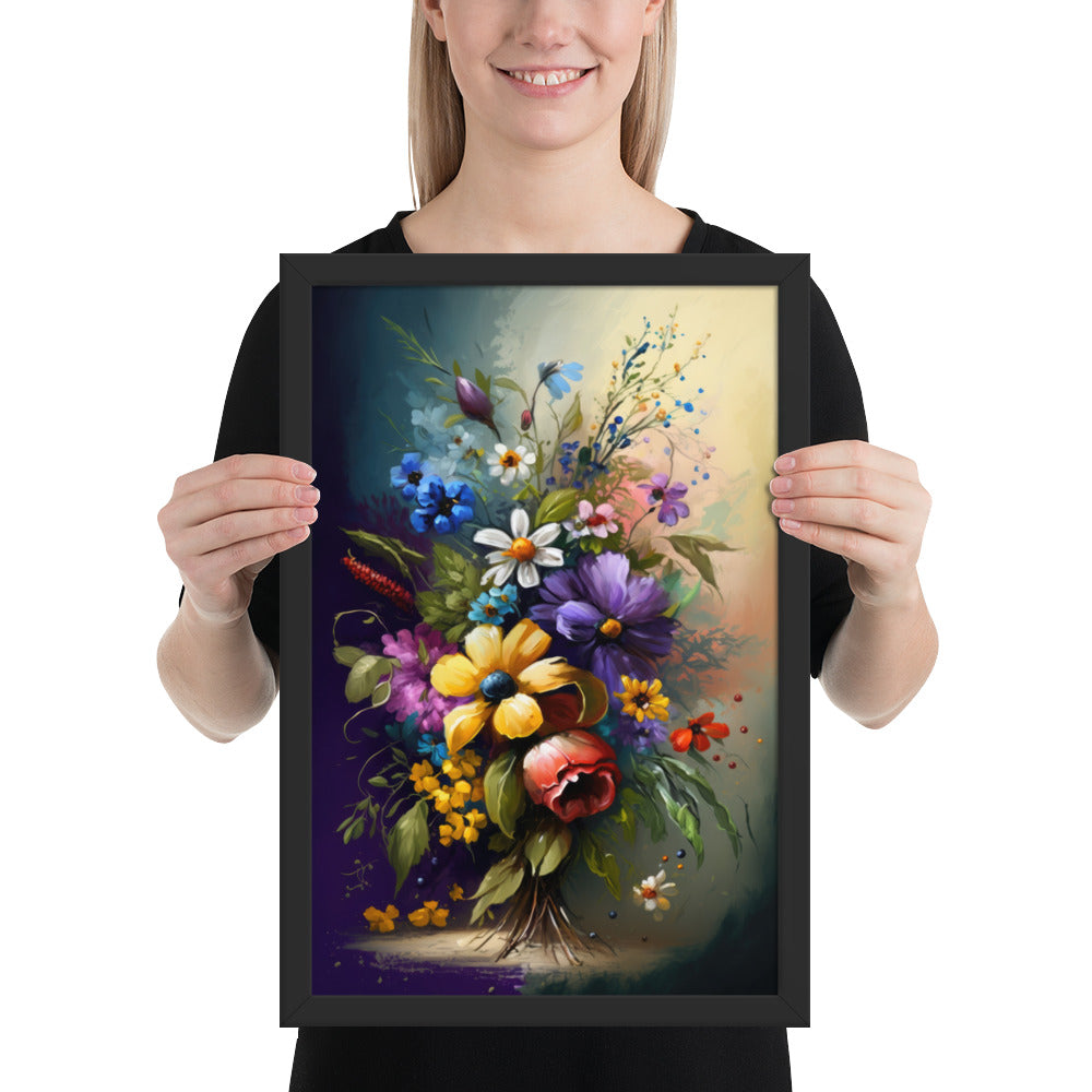 Beautiful Bouquet of Flowers Fine Art Print | 002