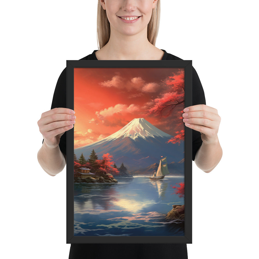 Majesty of Mount Fuji Fine Art Print | 002