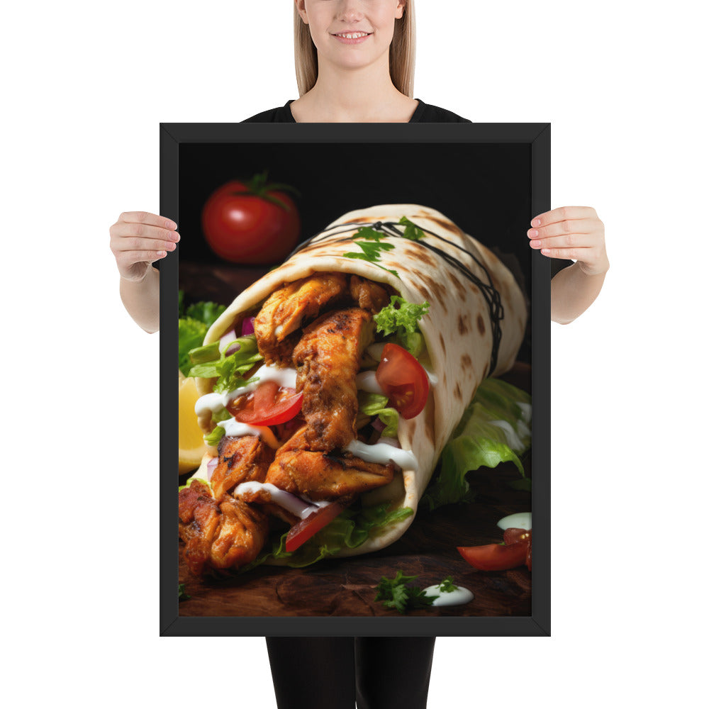 Chicken Kebab Fine Art Print | 005