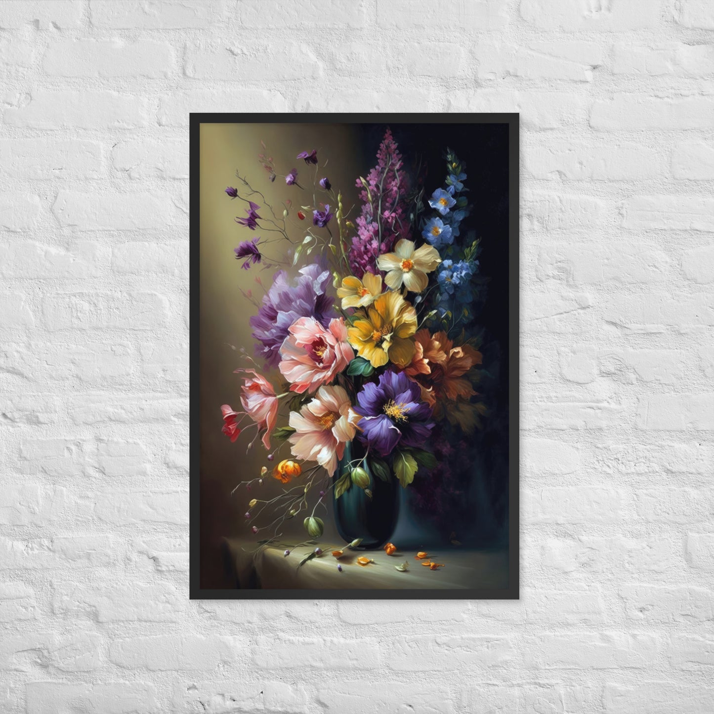 Beautiful Bouquet of Flowers Fine Art Print | 008
