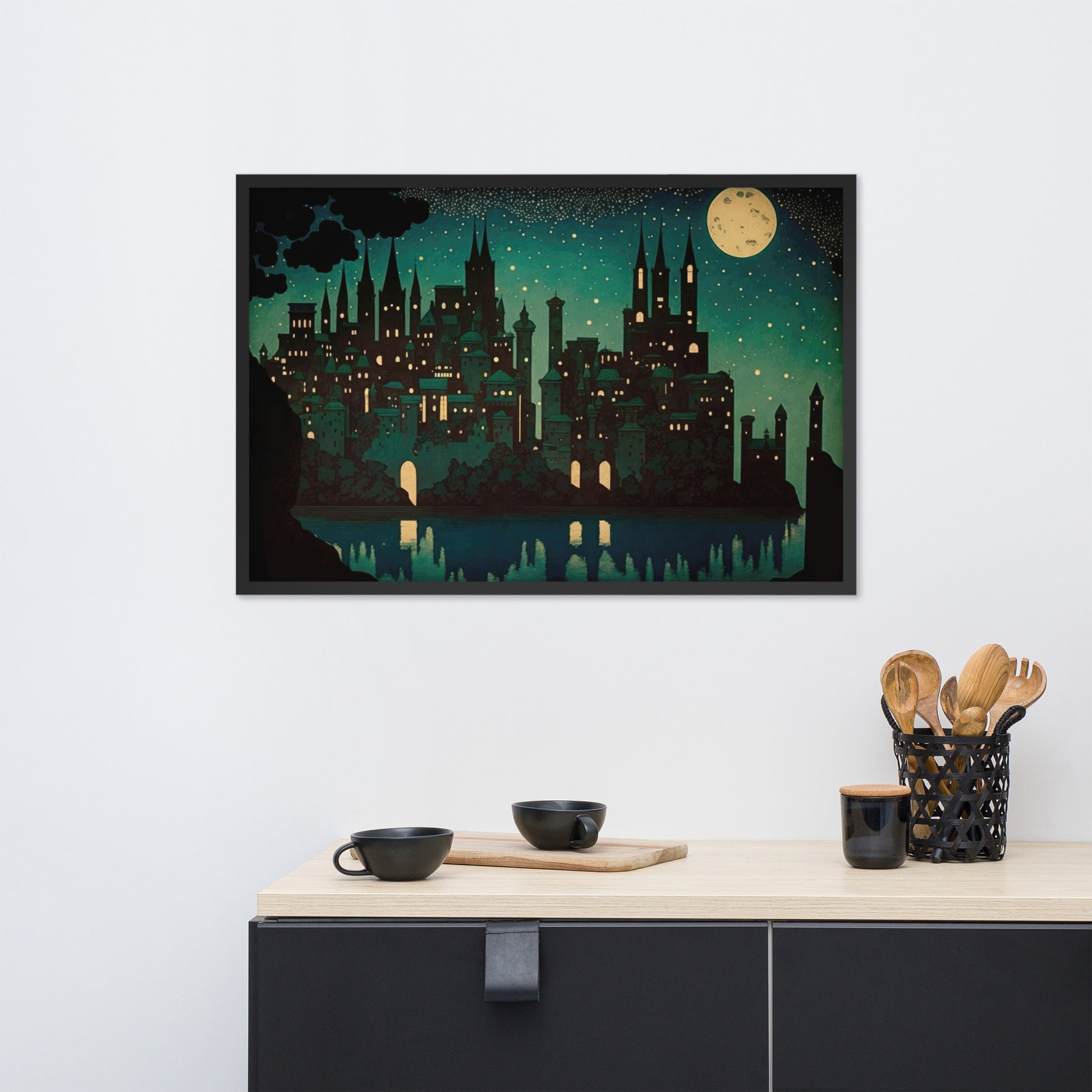 Moonlit Whispers Fine Art Print