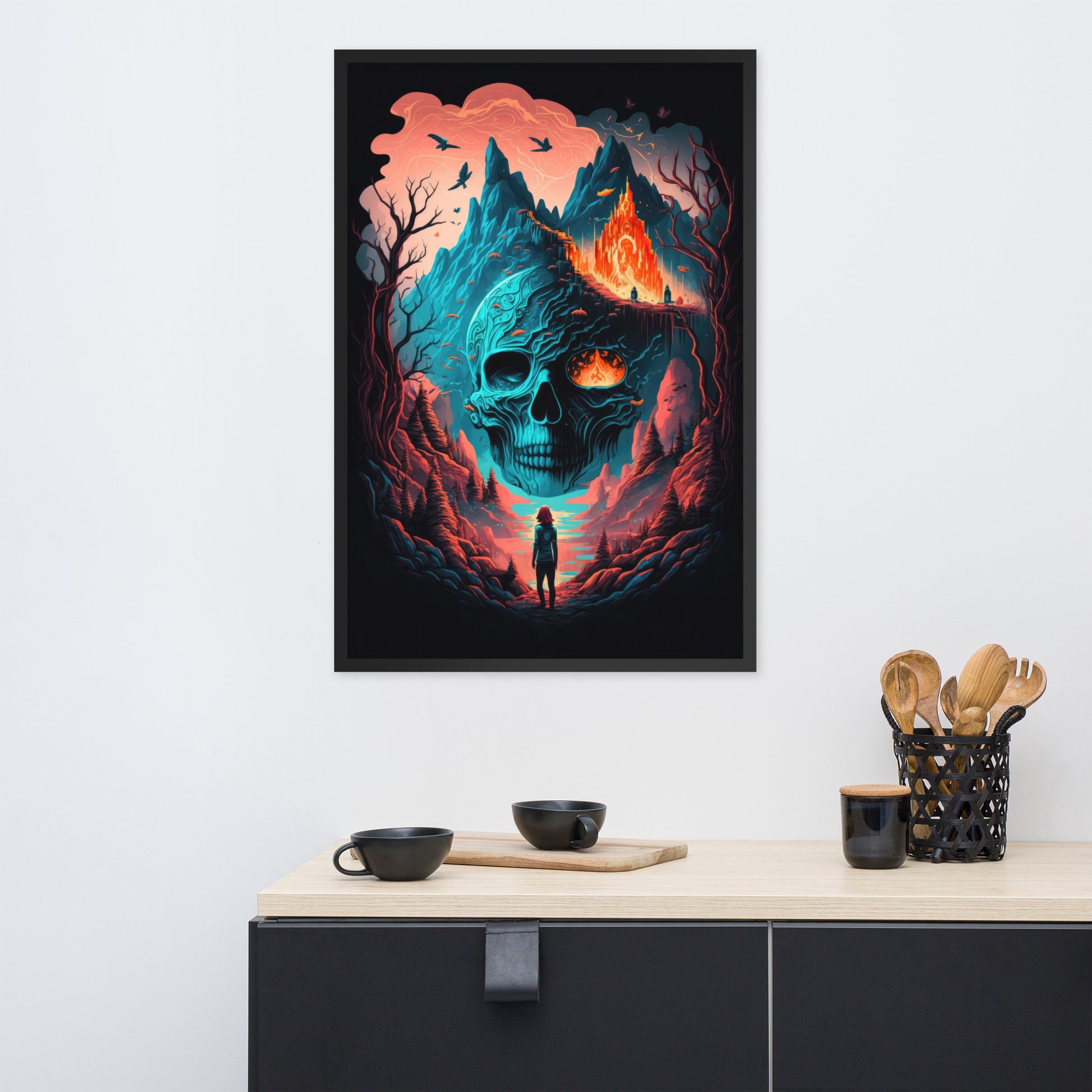 Death Mountain Fine Art Print