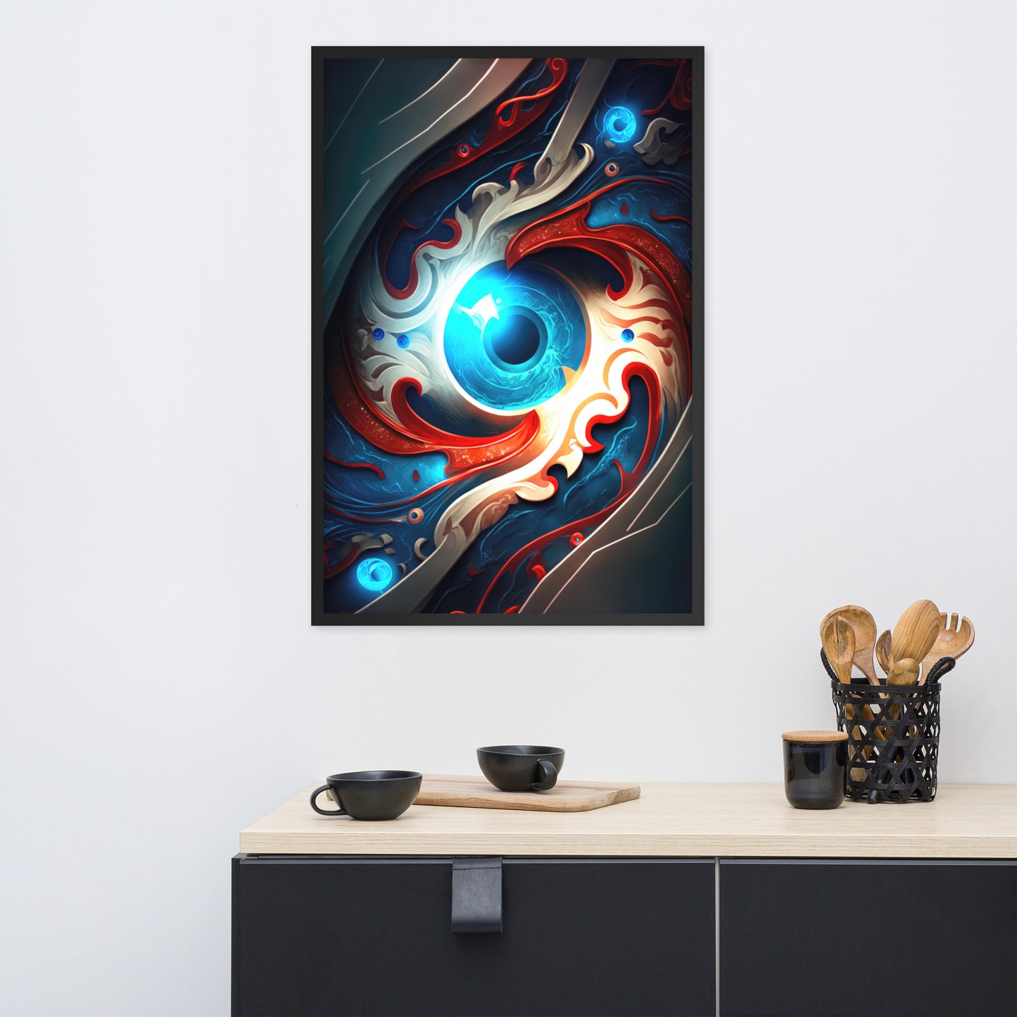 Eye Of The Storm Fine Art Print | 001