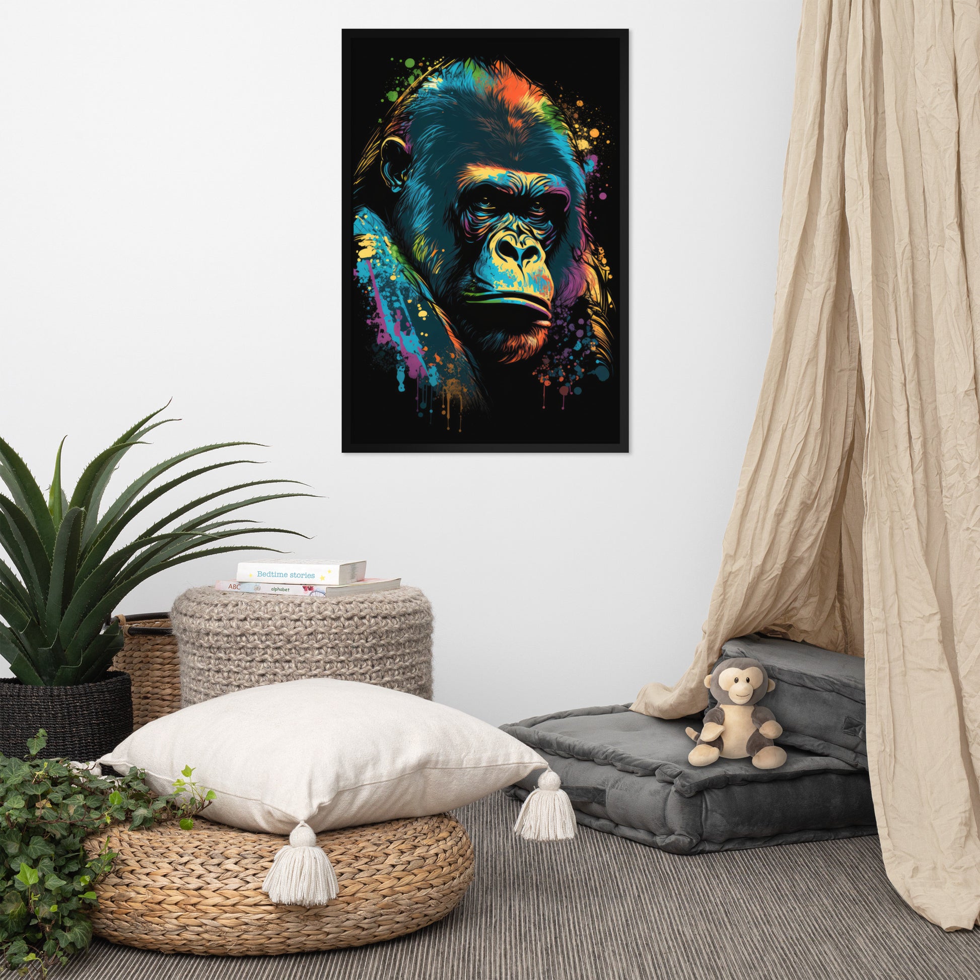 Gorilla Fine Art Print | 001