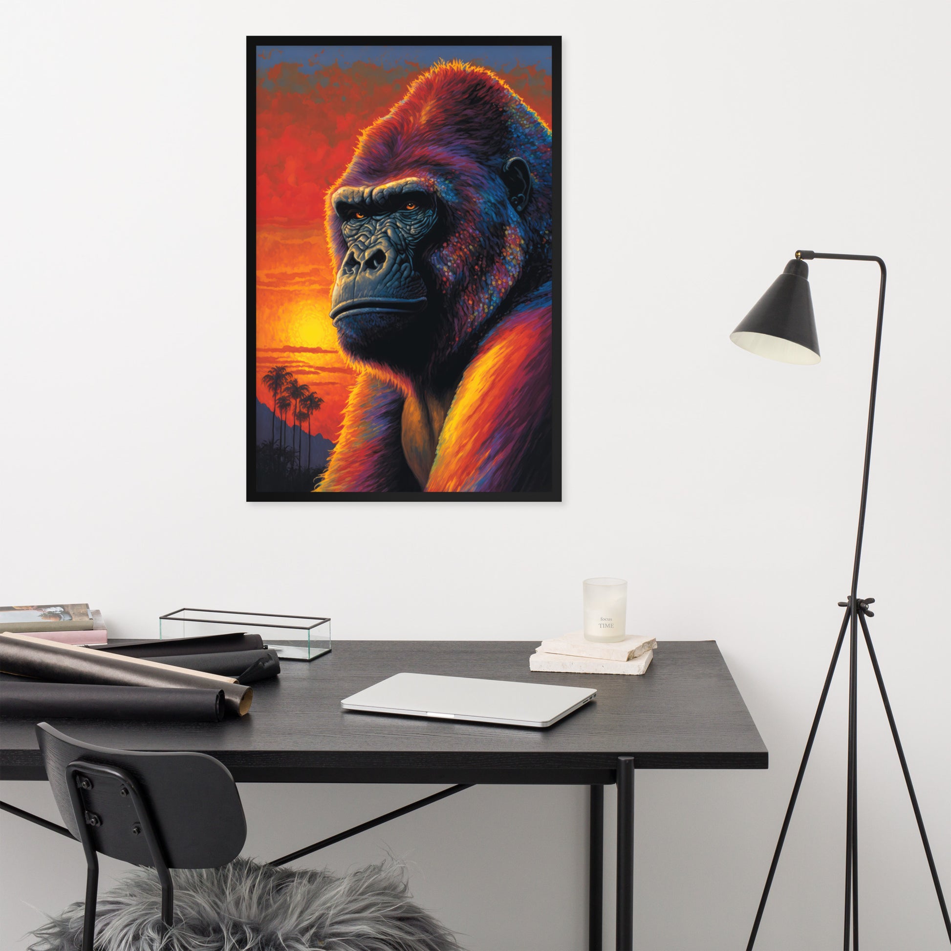 Gorilla Fine Art Print | 004