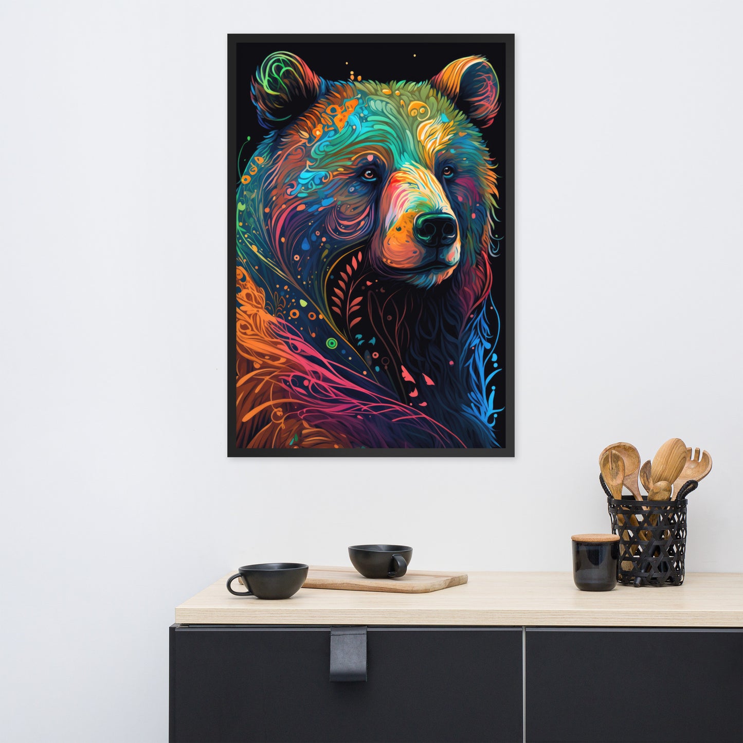 Grizzly Bear Fine Art Print | 001