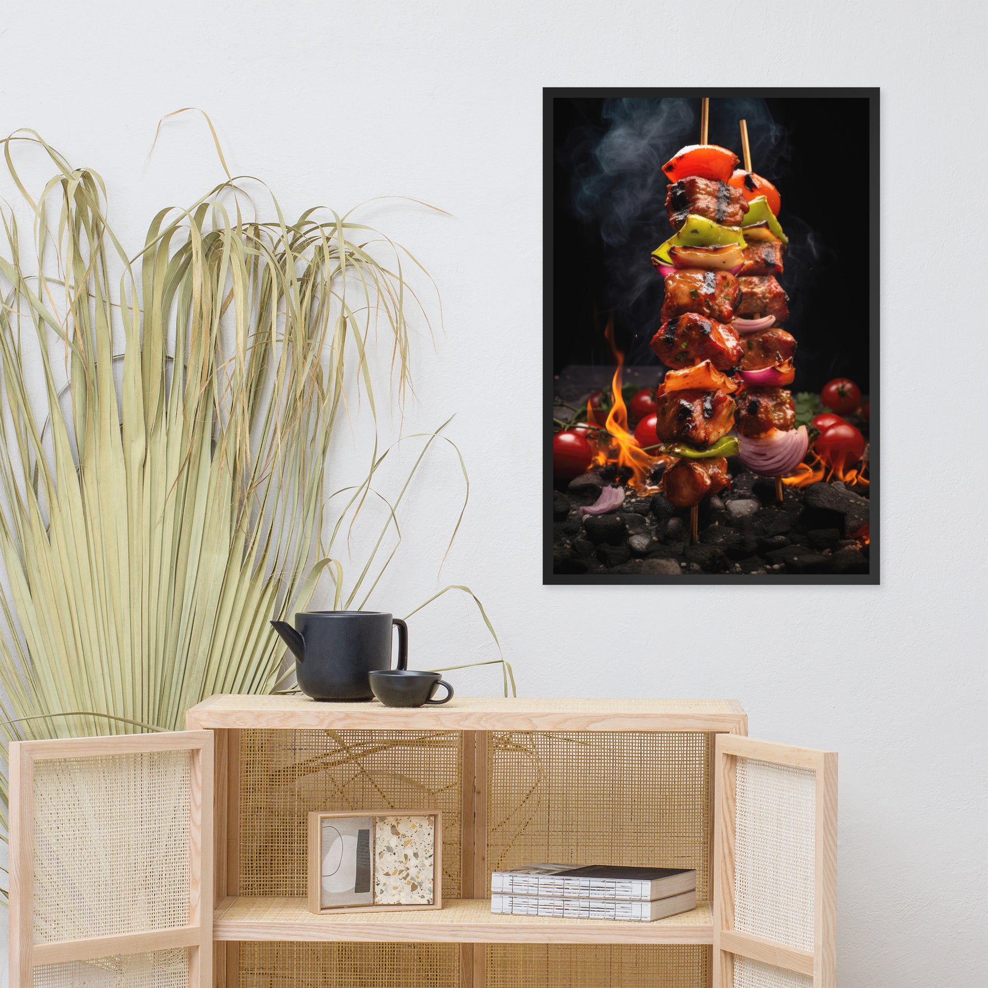 Chicken Kebab Fine Art Print | 002