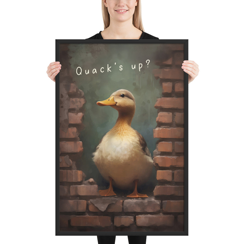 Quack's Up Fine Art Print