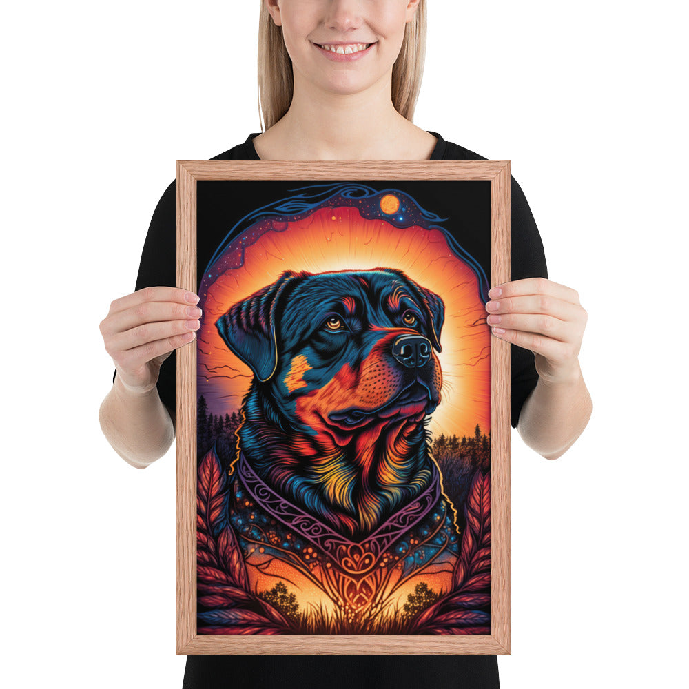 Rottweiler Fine Art Print | 007