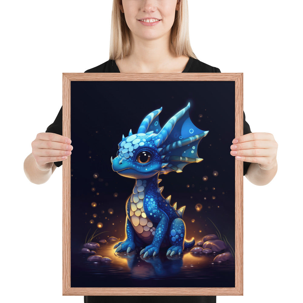 Baby Dragon Fine Art Print | 001