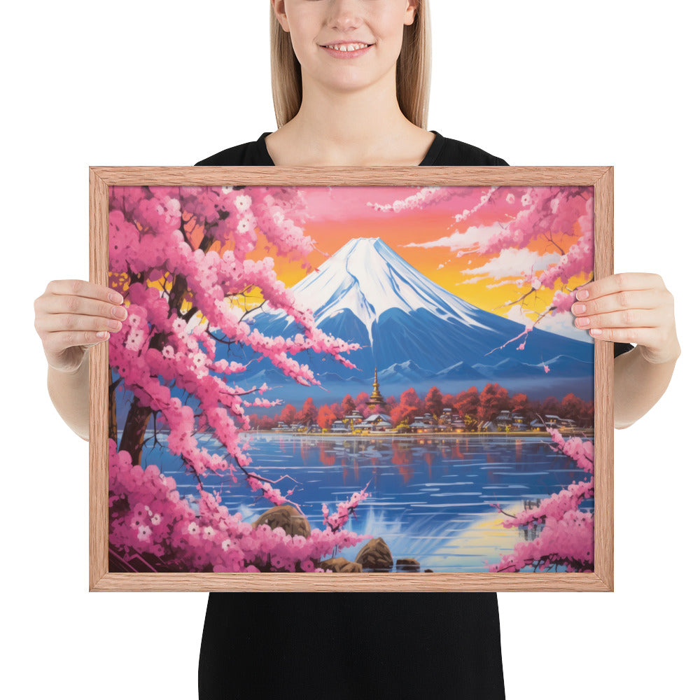 Majesty of Mount Fuji Fine Art Print | 008
