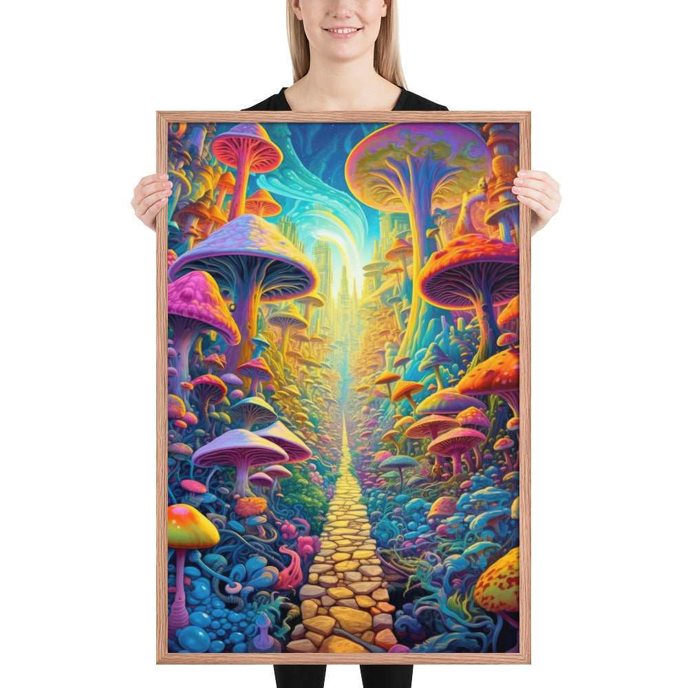 Mushroom Kingdom Fine Art Print | 001