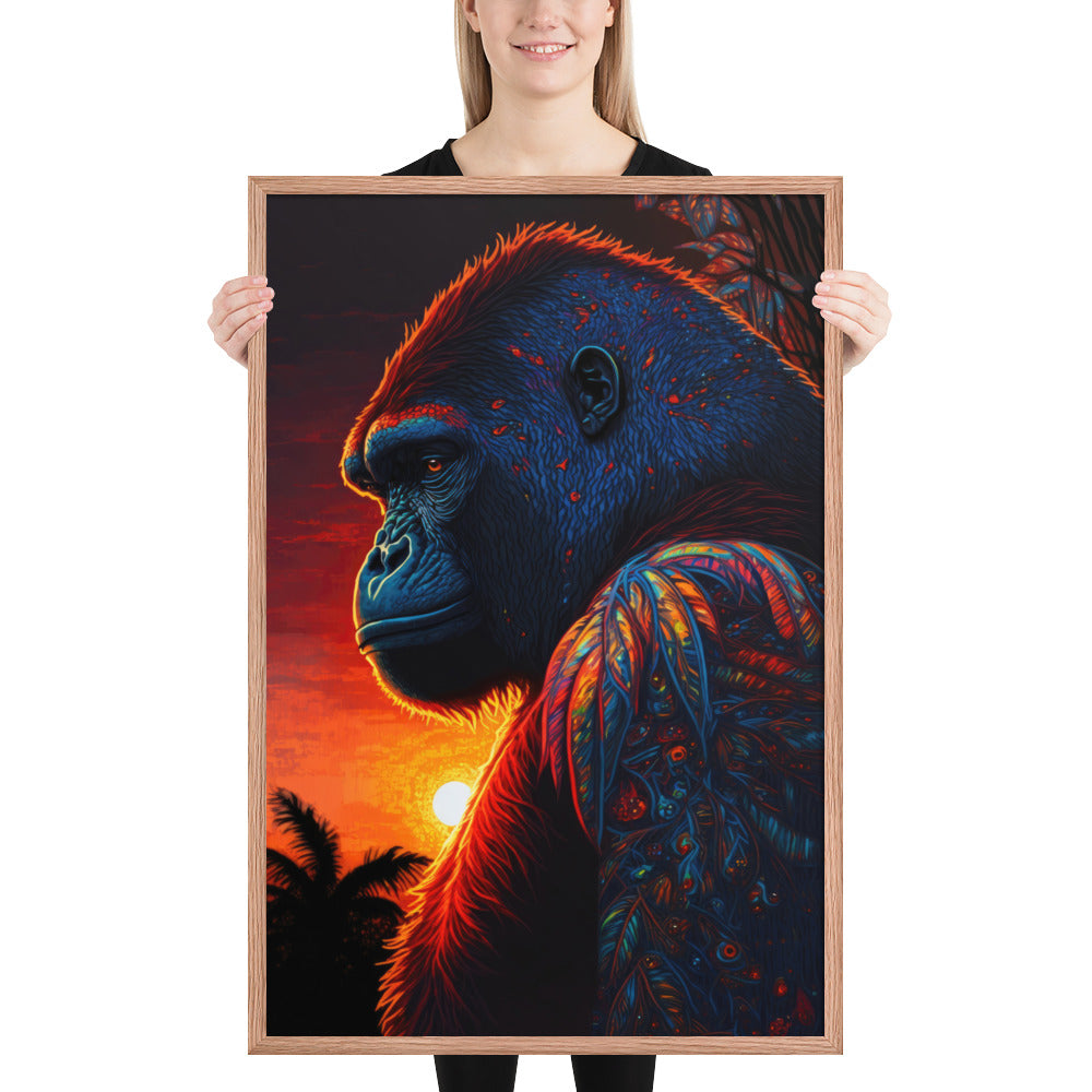 Gorilla Fine Art Print | 006