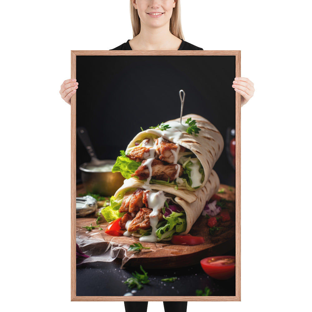 Chicken Kebab Fine Art Print | 004