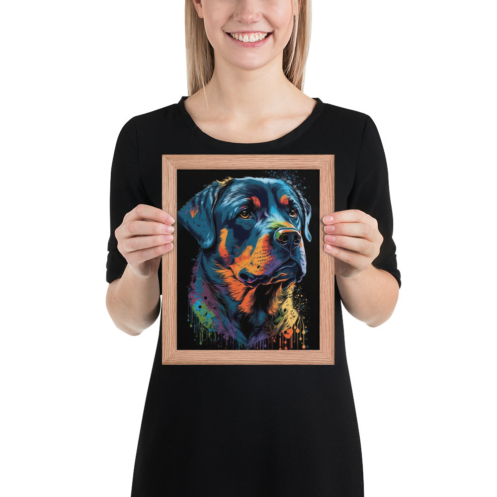 Rottweiler Fine Art Print | 002