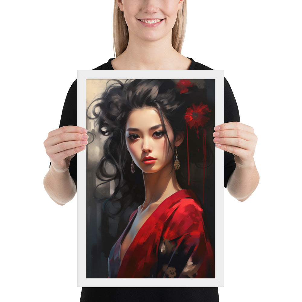 Enchanting Geisha Fine Art Print | 001
