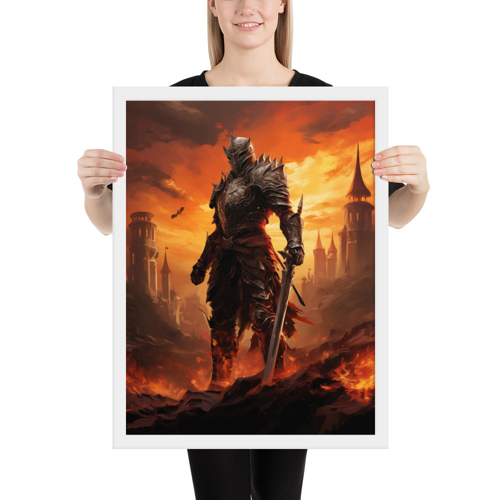 Valor in the Abyss Fine Art Print