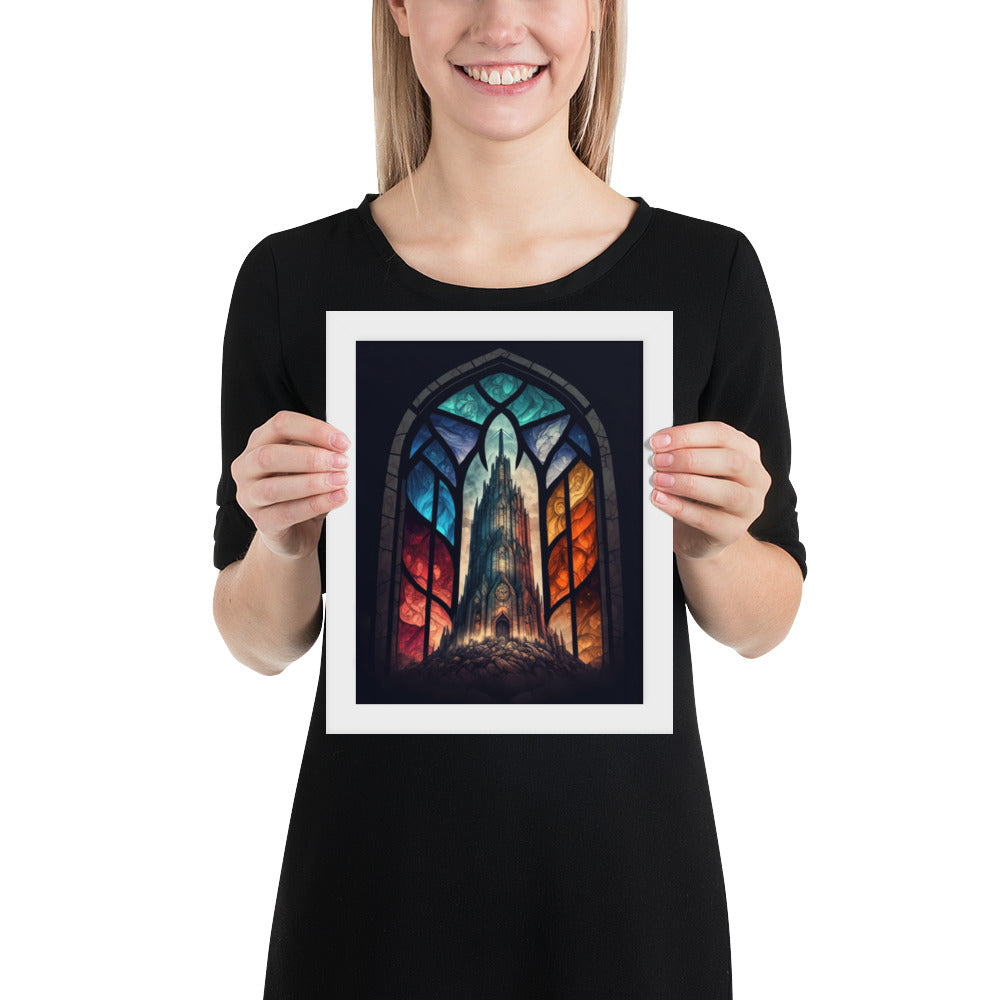 Stained Glass Cathedral Fine Art Print