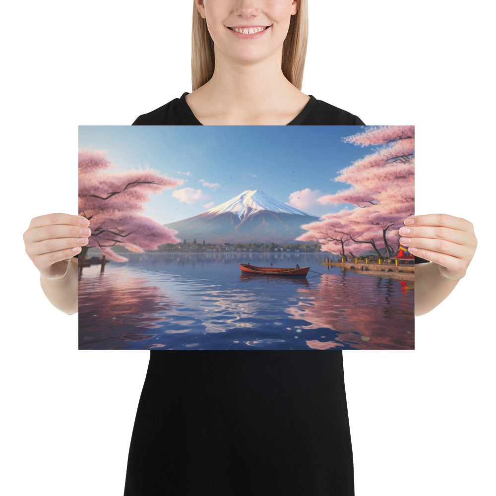 Majesty of Mount Fuji Fine Art Print | 010