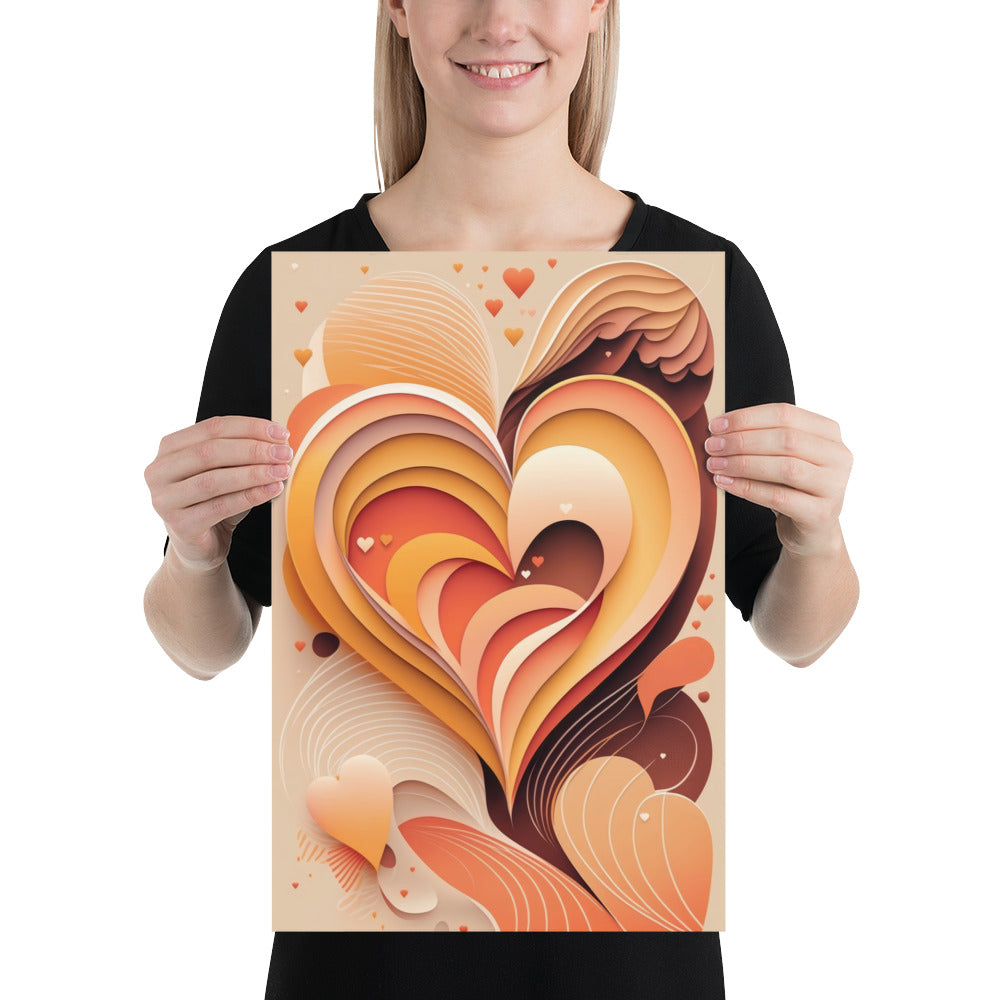 Heartfelt Embrace Fine Art Print | 001