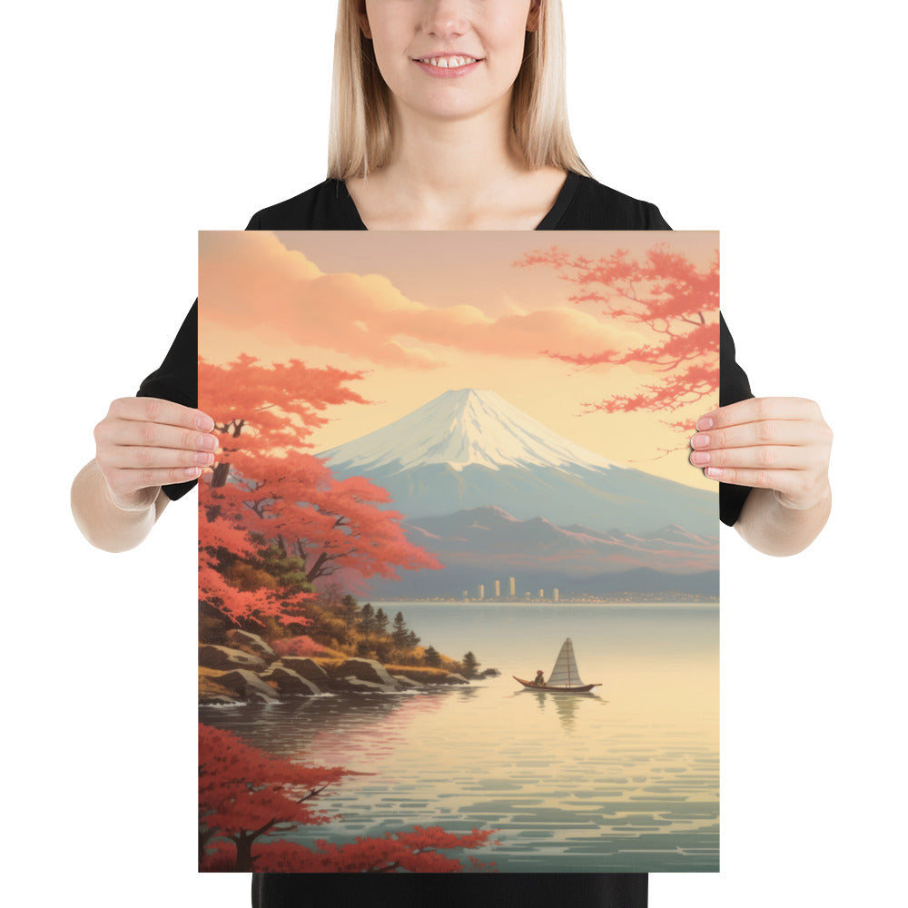 Majesty of Mount Fuji Fine Art Print | 001
