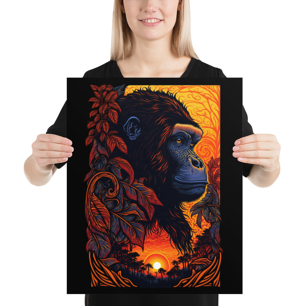 Gorilla Fine Art Print | 007