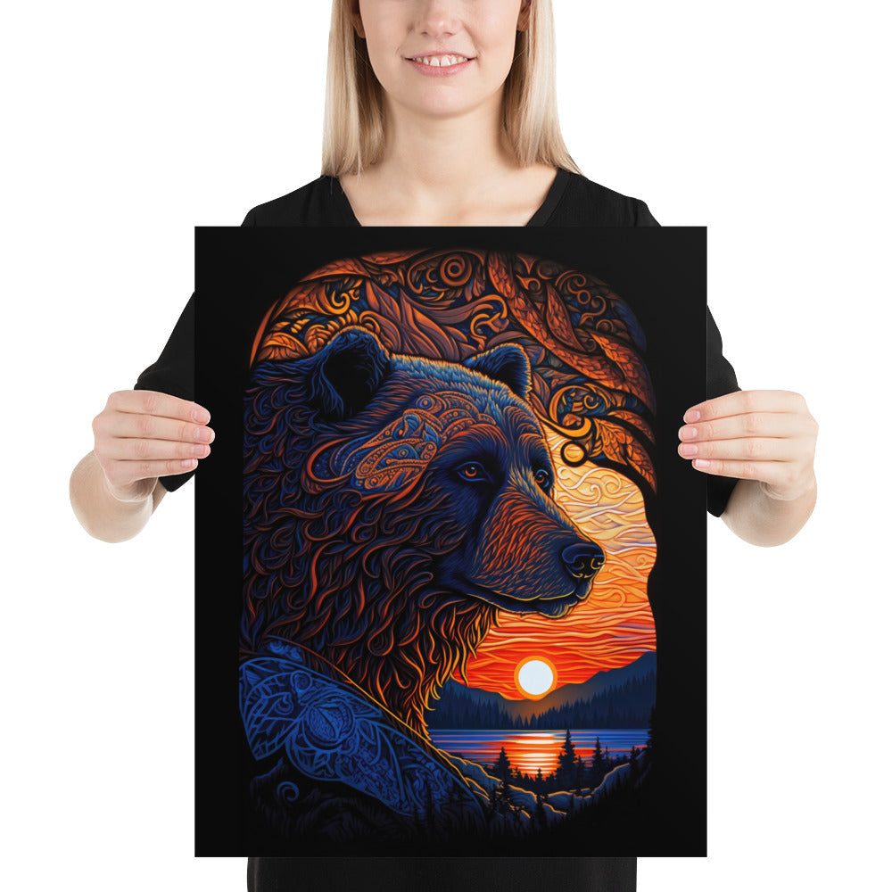 Grizzly Bear Fine Art Print | 002