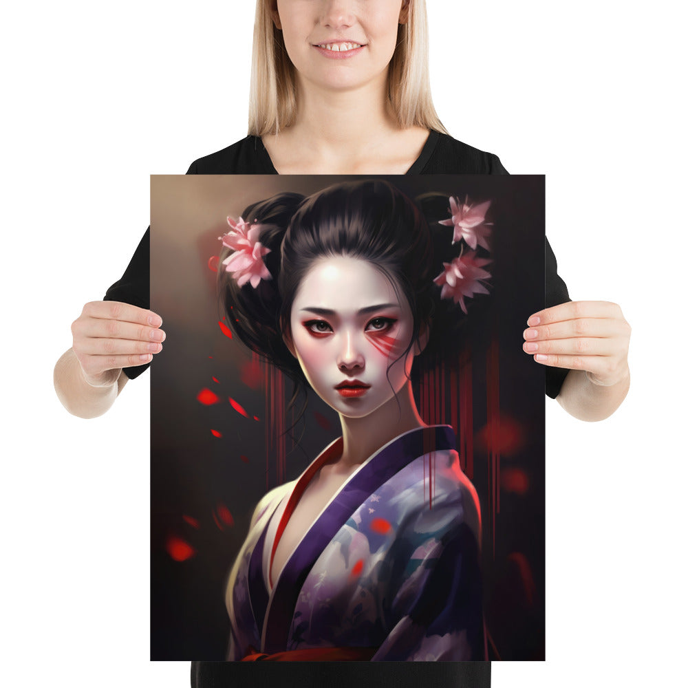 Enchanting Geisha Fine Art Print | 003
