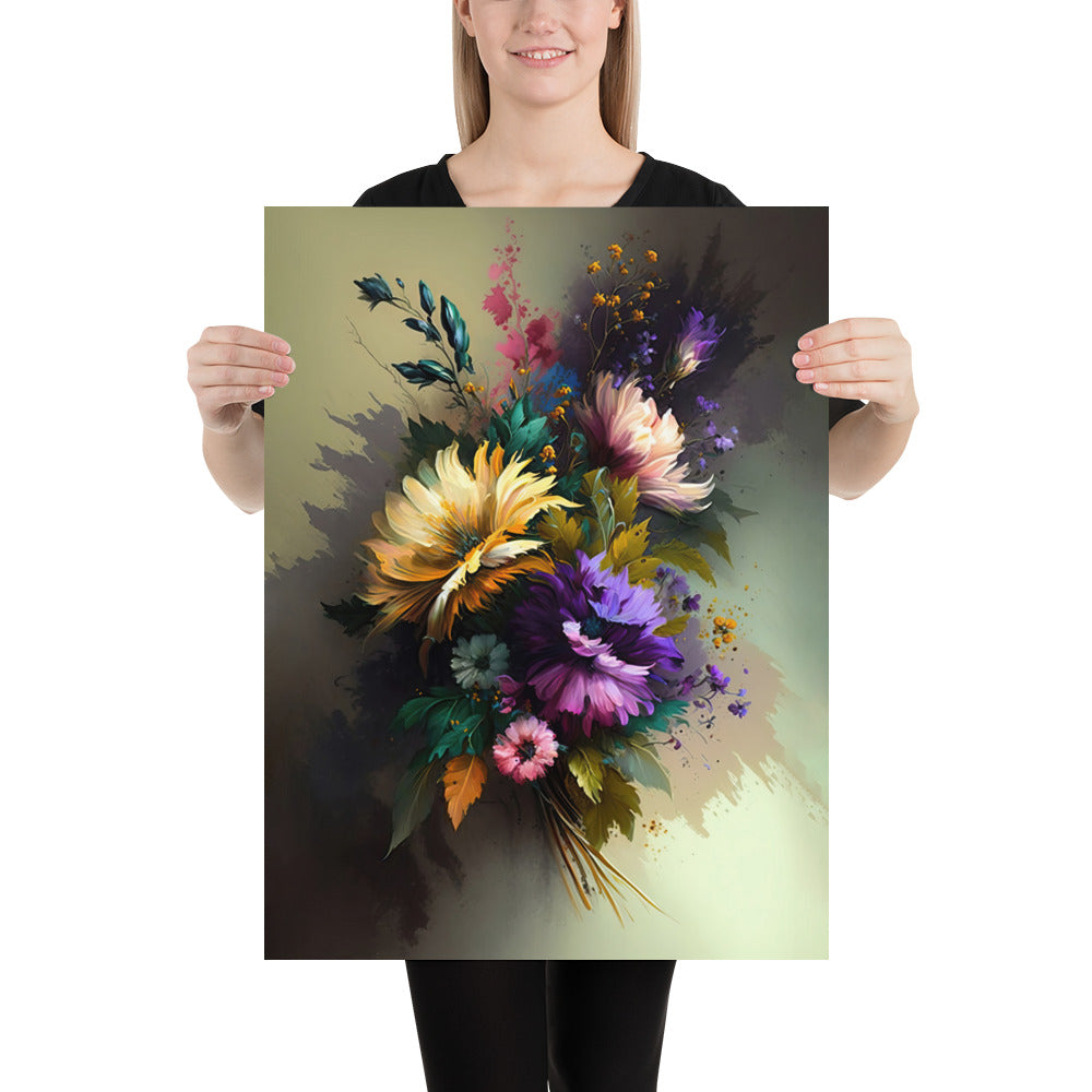 Beautiful Bouquet of Flowers Fine Art Print | 007