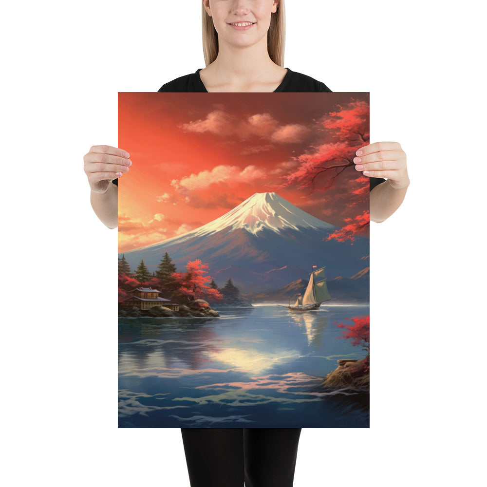 Majesty of Mount Fuji Fine Art Print | 002