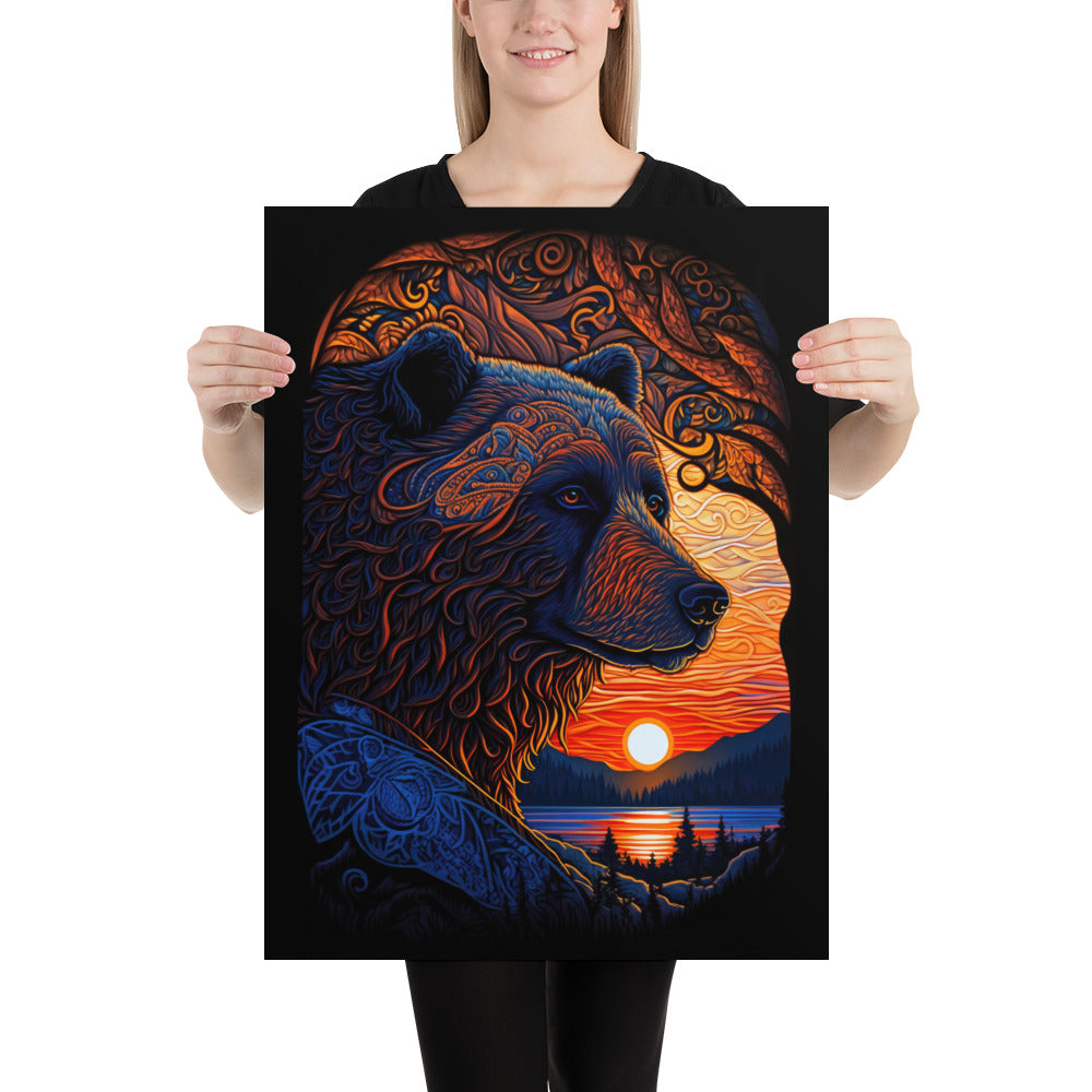 Grizzly Bear Fine Art Print | 002