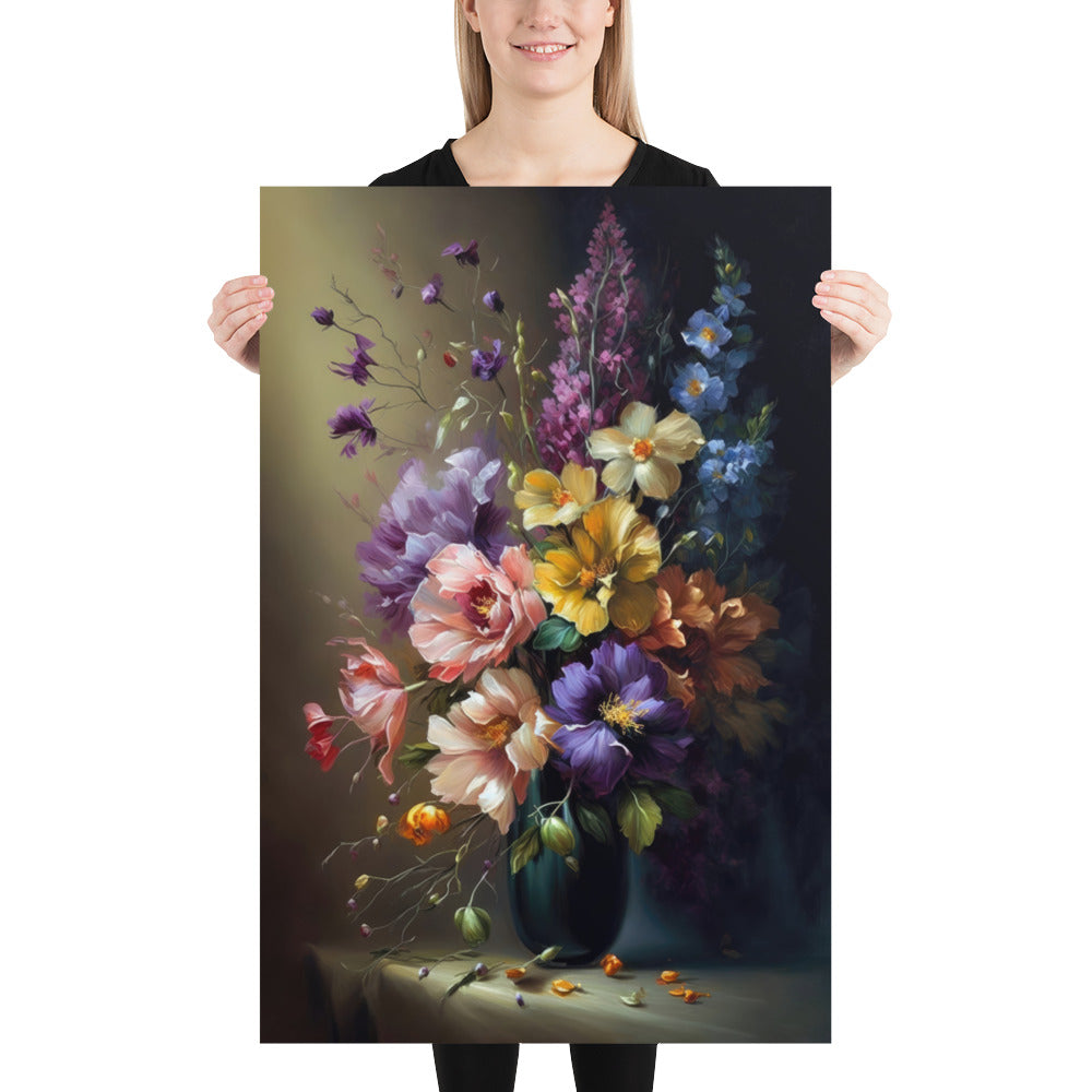 Beautiful Bouquet of Flowers Fine Art Print | 008
