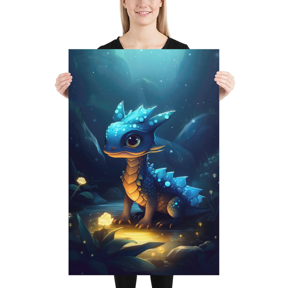 Baby Dragon Fine Art Print | 002