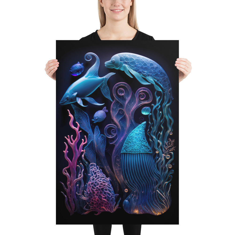 Aquatic Ballet Fine Art Print