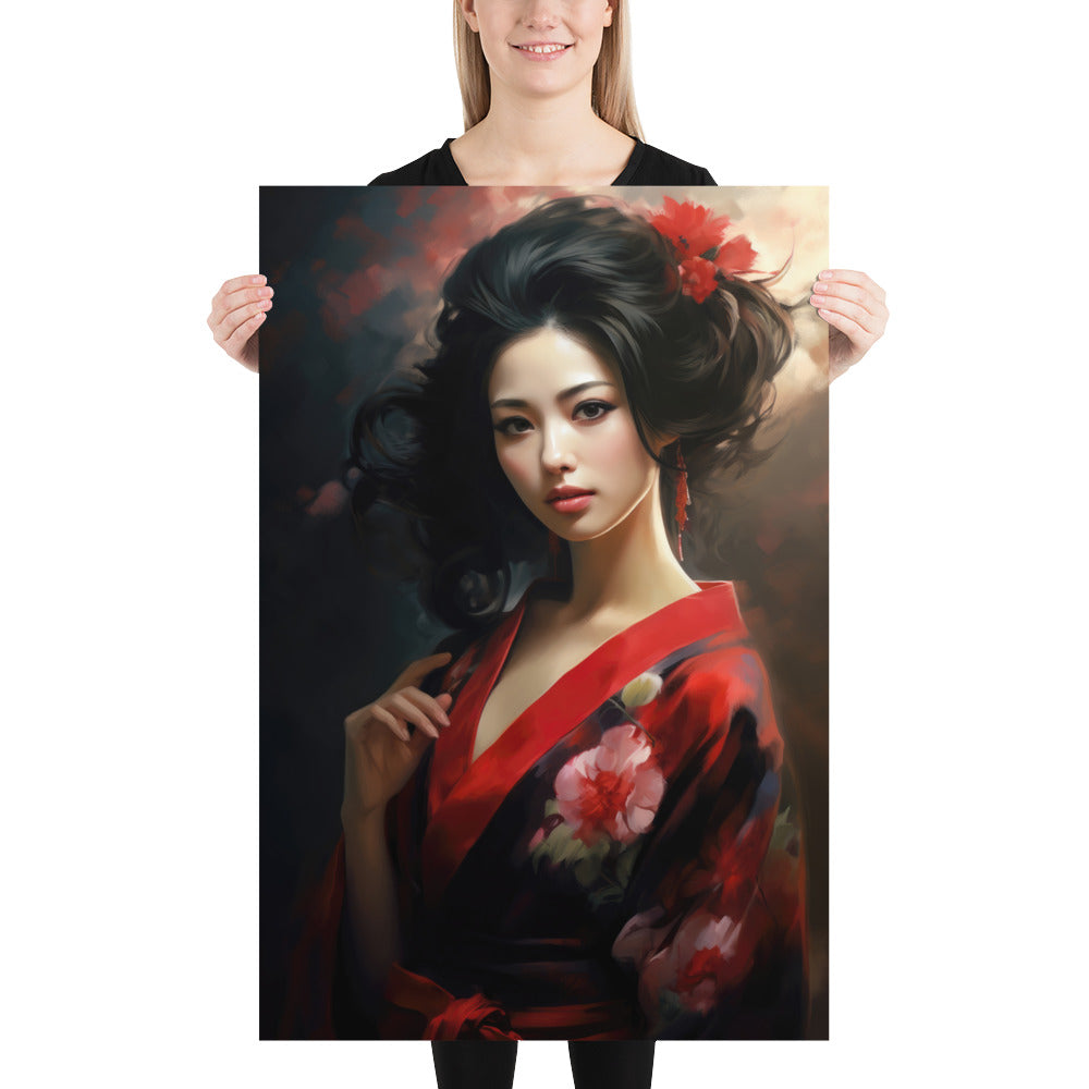 Enchanting Geisha Fine Art Print | 002